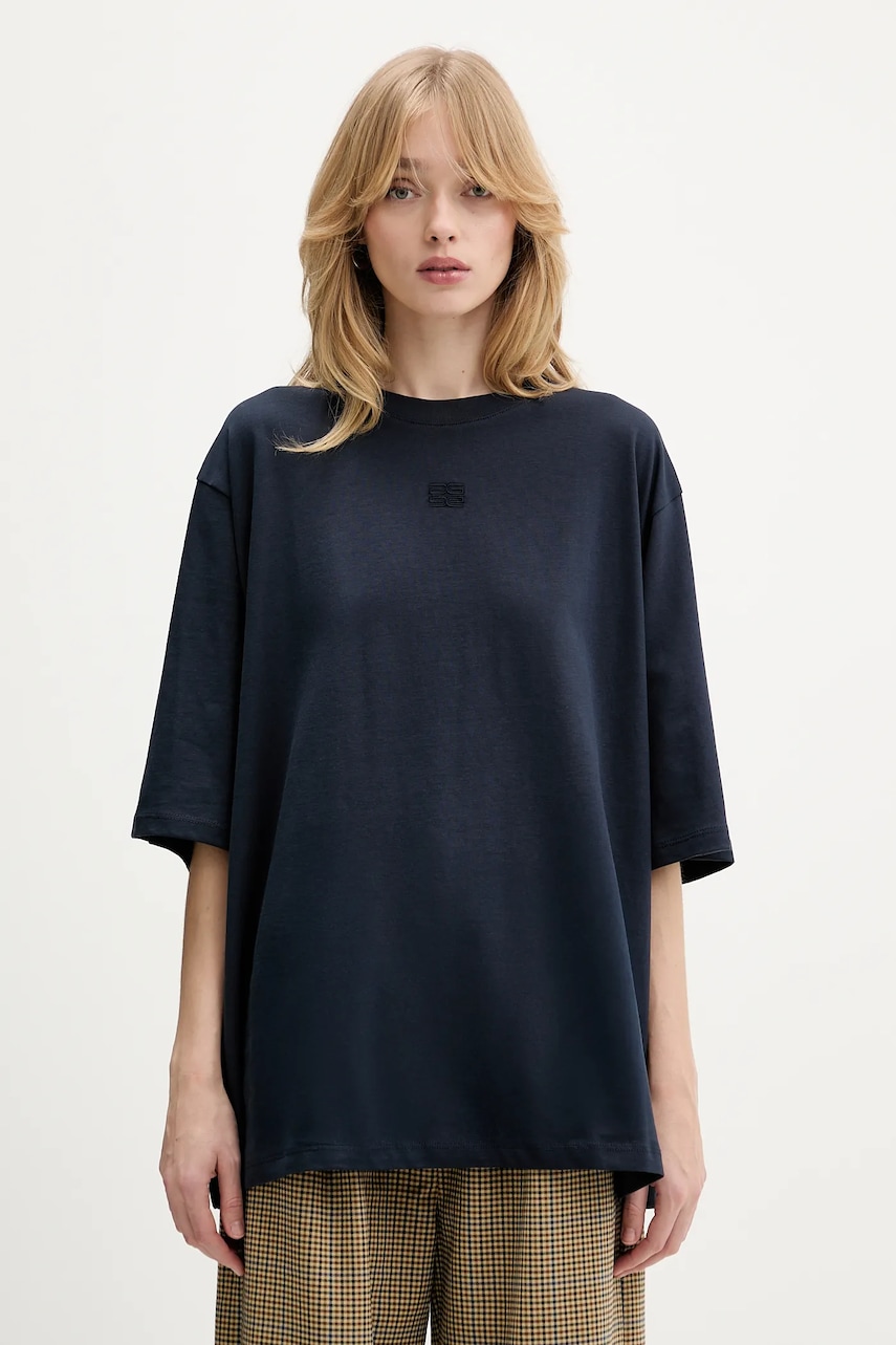 Gestuz tricou din bumbac