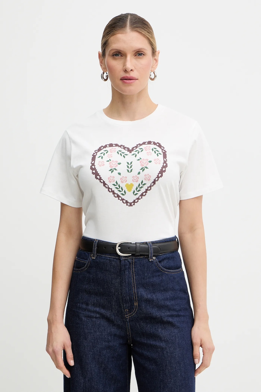 Βαμβακερό μπλουζάκι Weekend Max Mara TENUE