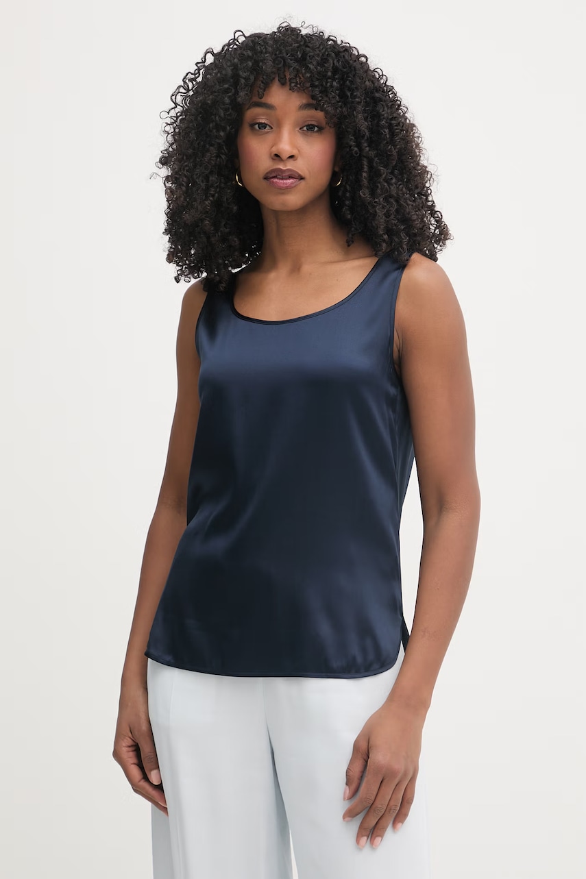 MM by Max Mara top pentru femei, din mătase PAN