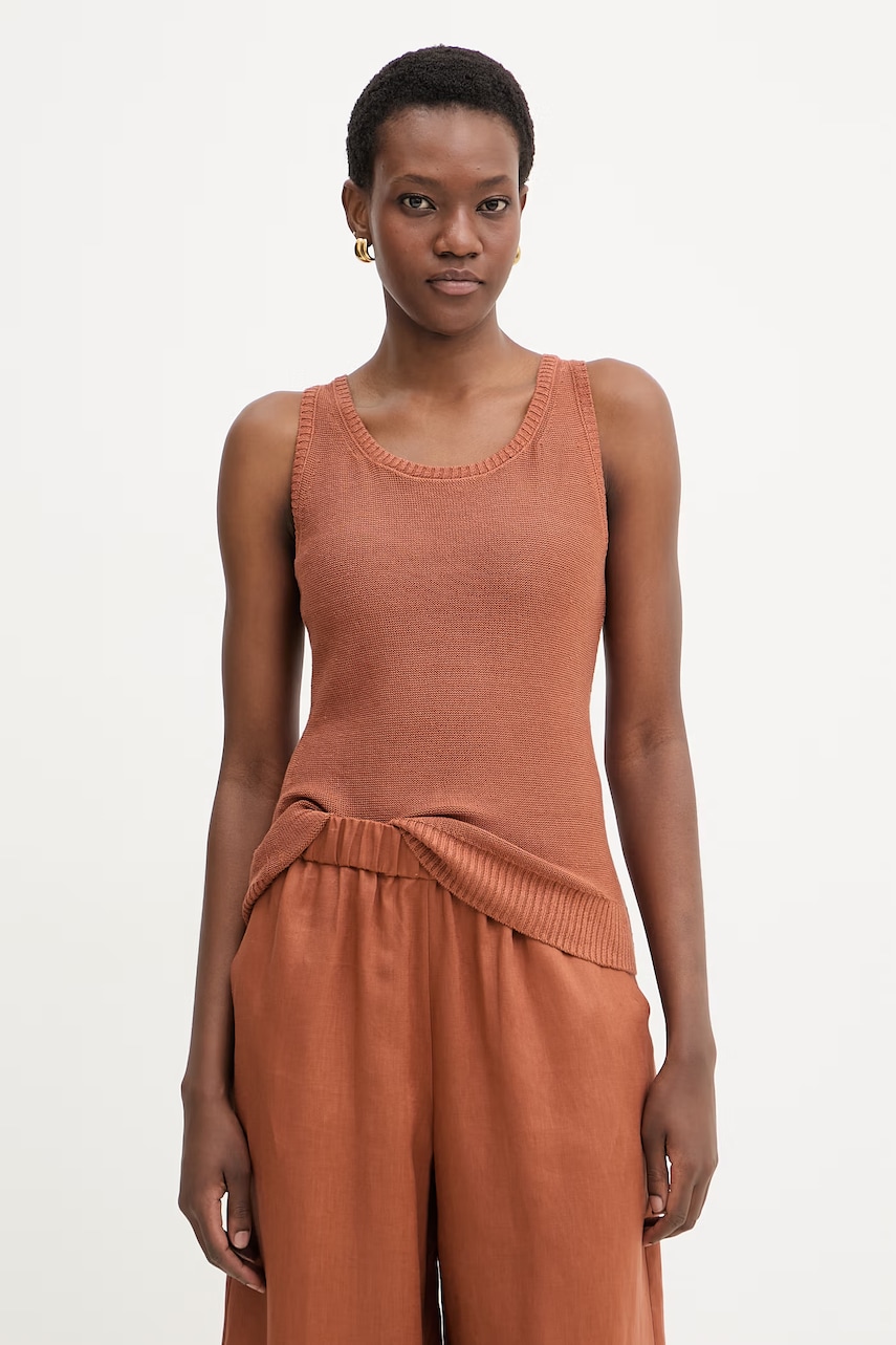 MM by Max Mara τοπ γυναικείο λινό BRAVA