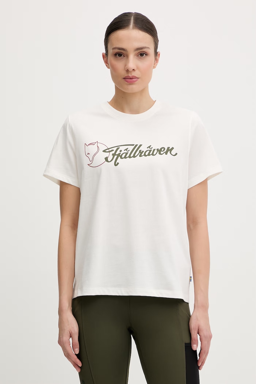 Fjallraven T-shirt γυναικείο βαμβακερό Archive