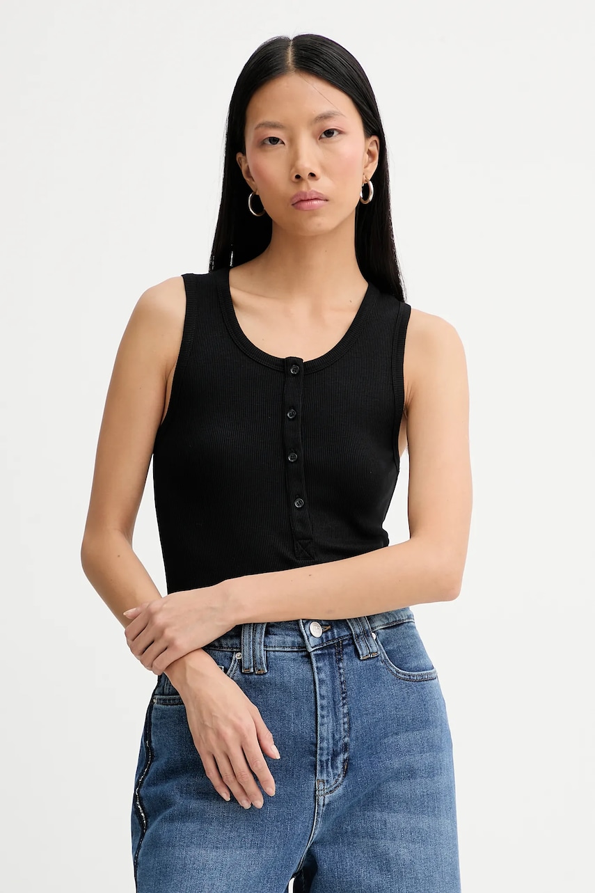 MUNTHE top BOMA culoarea negru, 247112824769