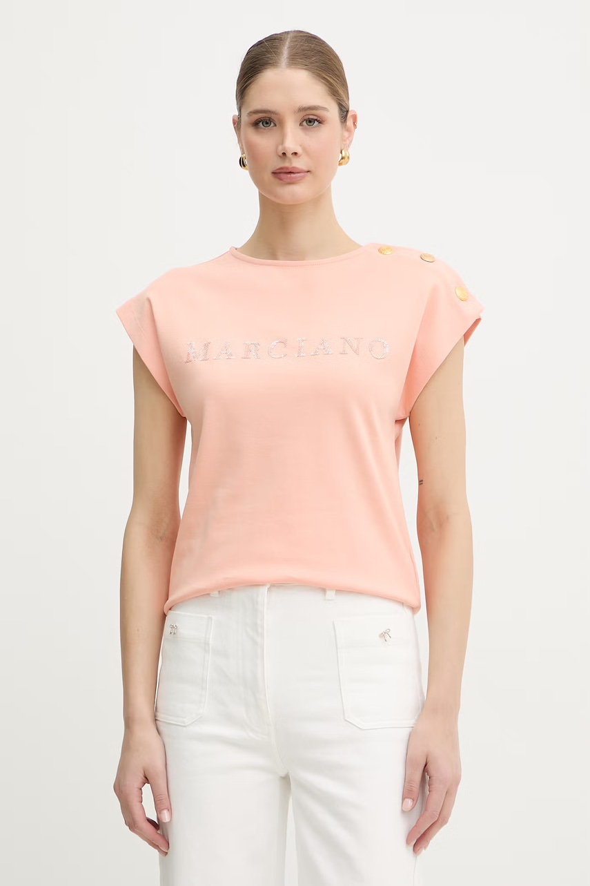Marciano by Guess t-shirt Γυναικείο βαμβακερό LYRIS