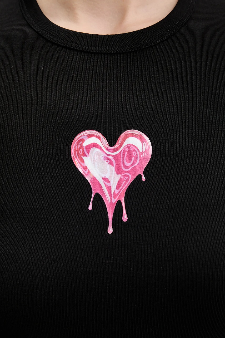 Bavlněné tričko Hugo Blue Dever_B_2 (obrázek 5)