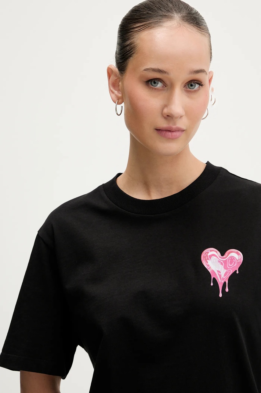 Bavlněné tričko Hugo Blue Vintage_Tee_B_9 (obrázek 4)