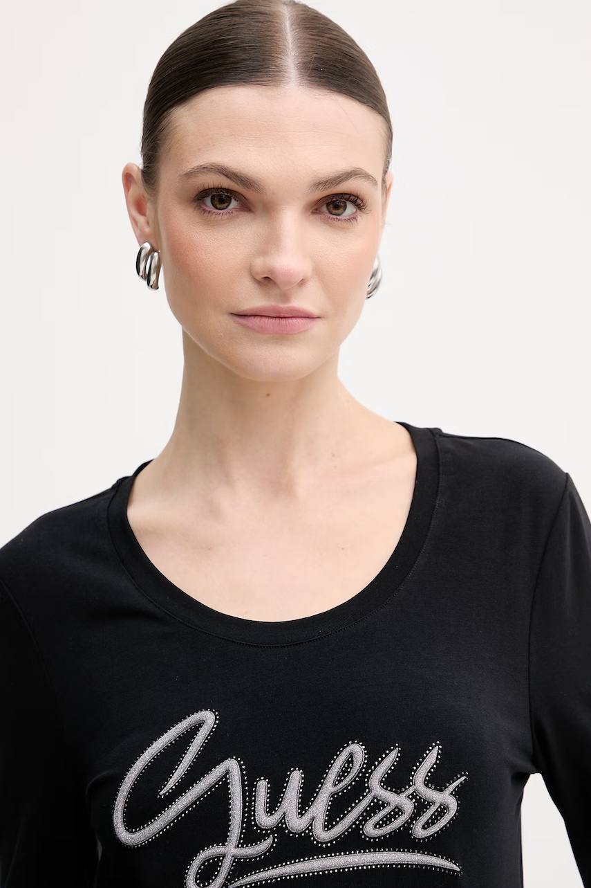 Tričko s dlouhým rukávem Guess