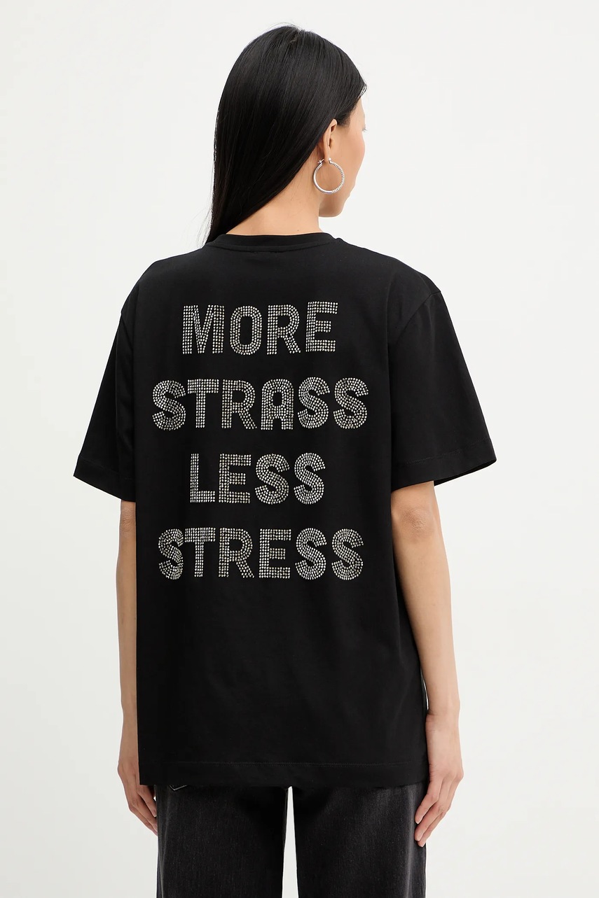 Levně Bavlněné tričko Pinko