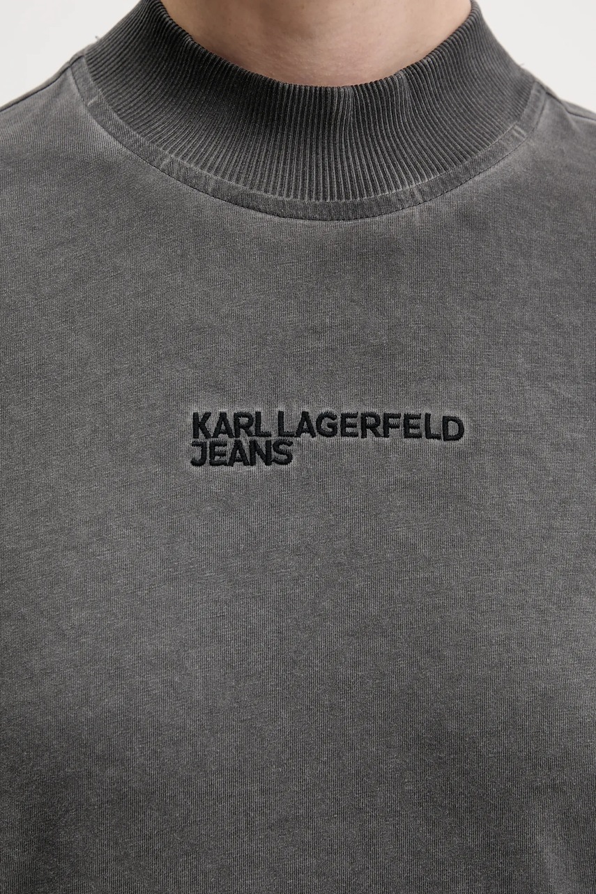 Bavlněné tričko Karl Lagerfeld Jeans (obrázek 5)