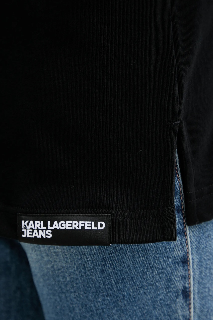 Βαμβακερό μπλουζάκι Karl Lagerfeld Jeans φωτογραφία