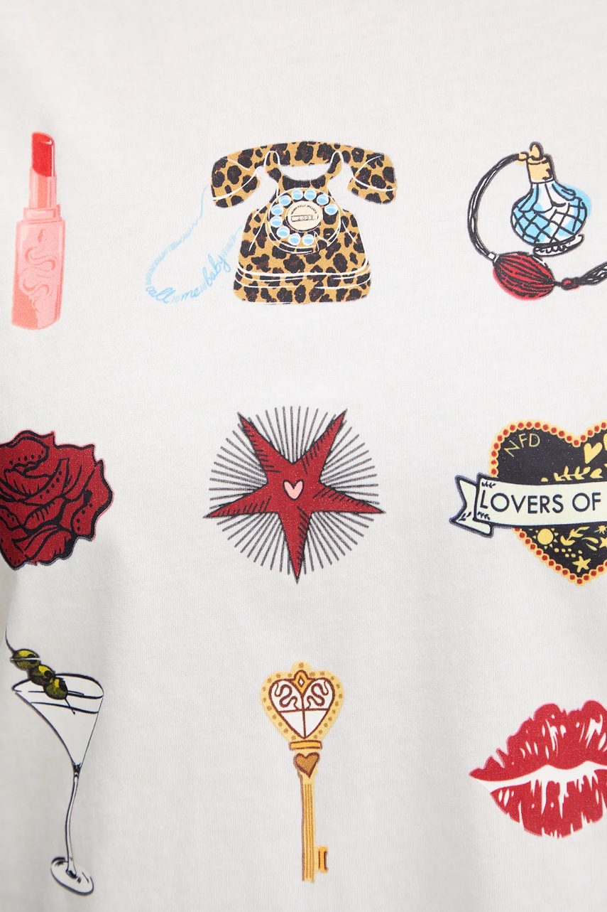 Bavlněné tričko Never Fully Dressed Icons (obrázek 6)