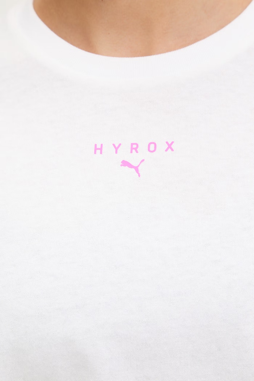 Puma tréninkové tričko dámské bavlněné Lifestyle HYROX (obrázek 5)
