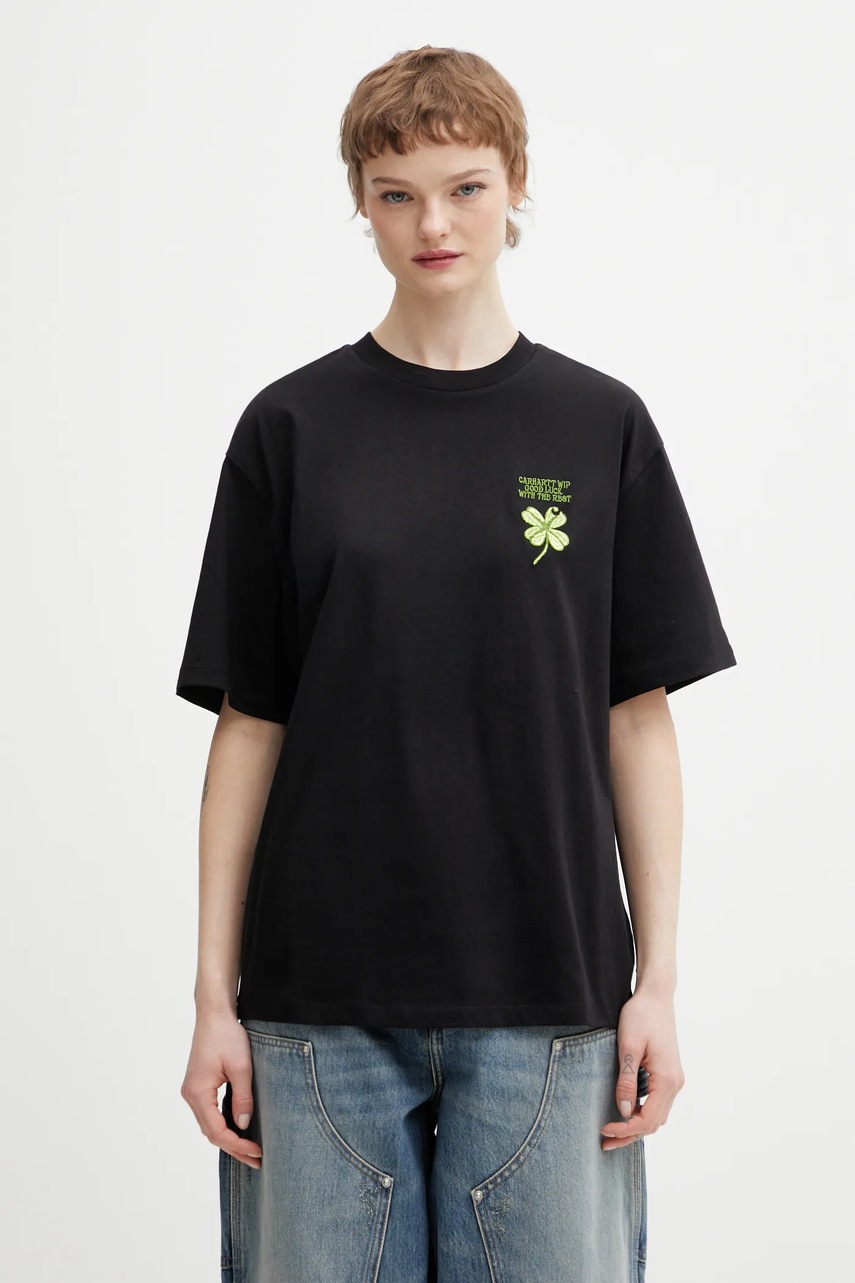 Carhartt WIP t-shirt bawełniany W SS Clover T-Shirt