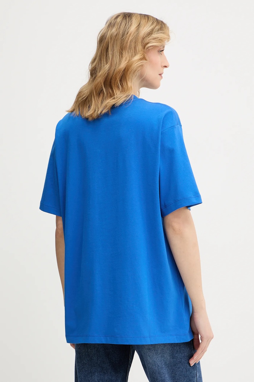 Μπλουζάκι Farm Rio χρώμα: μπλε, 344377 φωτογραφία