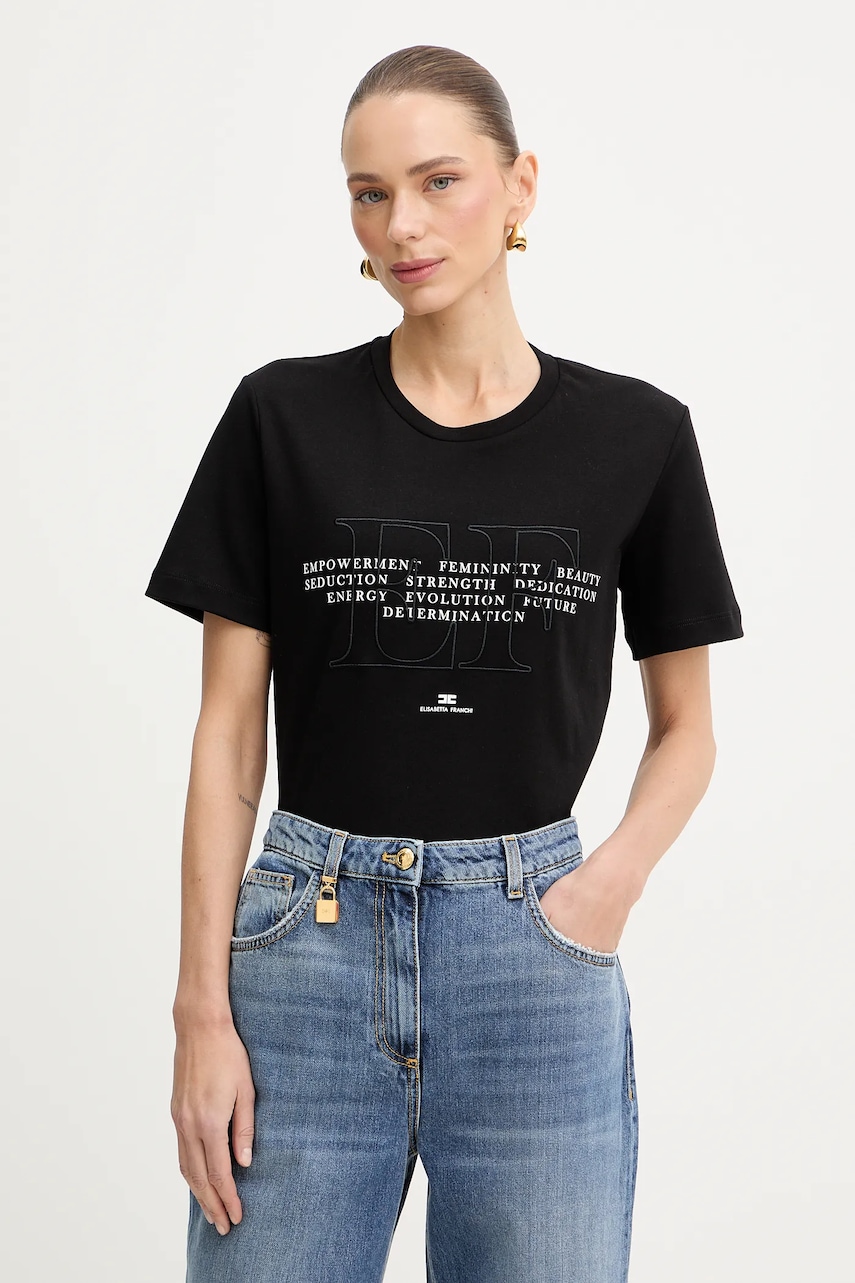 Elisabetta Franchi tricou din bumbac