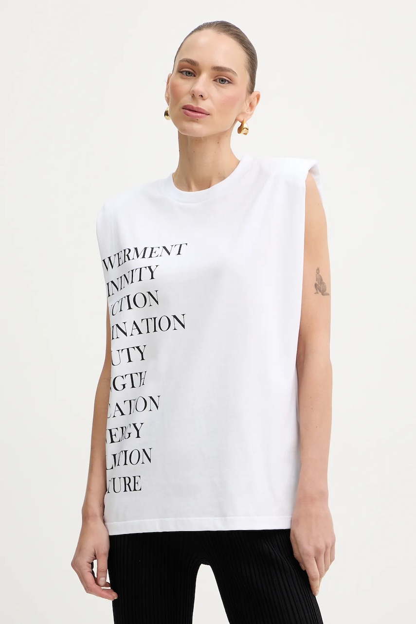 Elisabetta Franchi top din bumbac