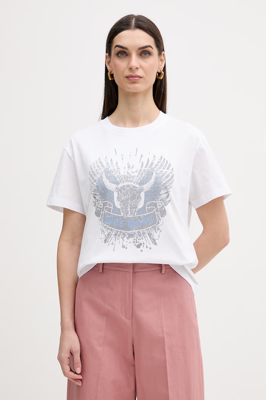 Mos Mosh tricou din bumbac Washa