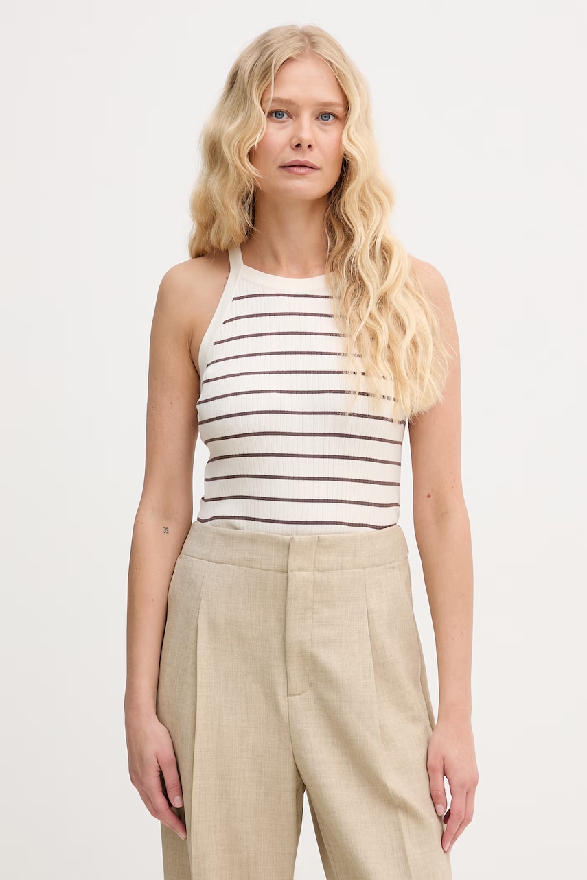 Mos Mosh τοπ γυναικείο με πρόσμιξη μεταξιού Imanja