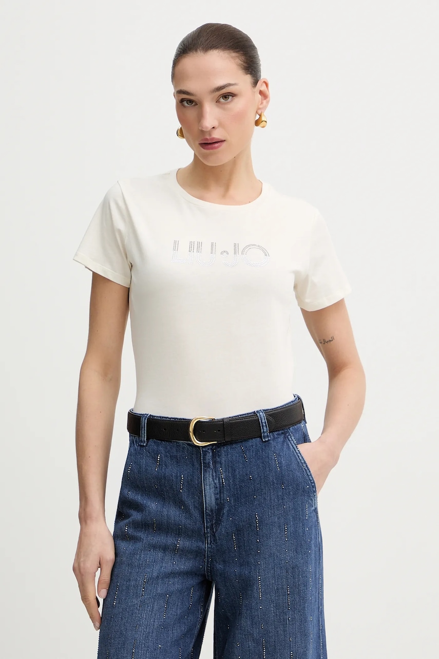 Βαμβακερό μπλουζάκι Liu Jo