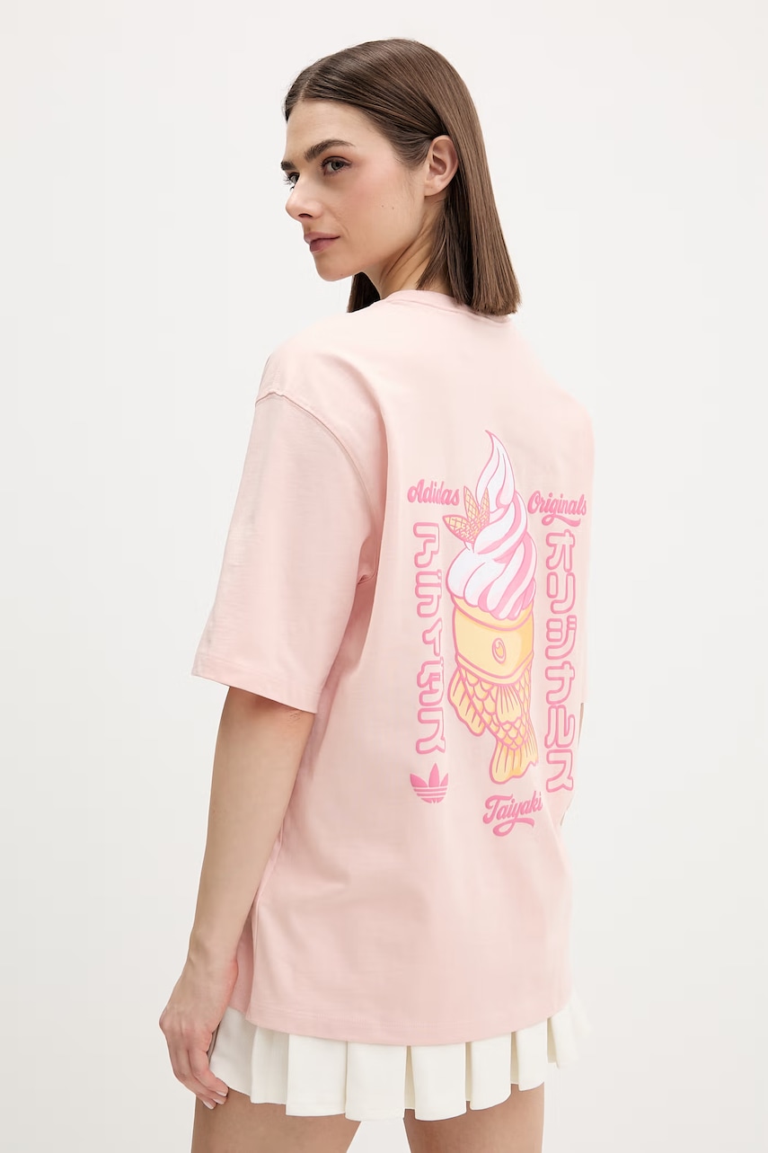 adidas Originals t-shirt γυναικείο βαμβακερό Taiyaki