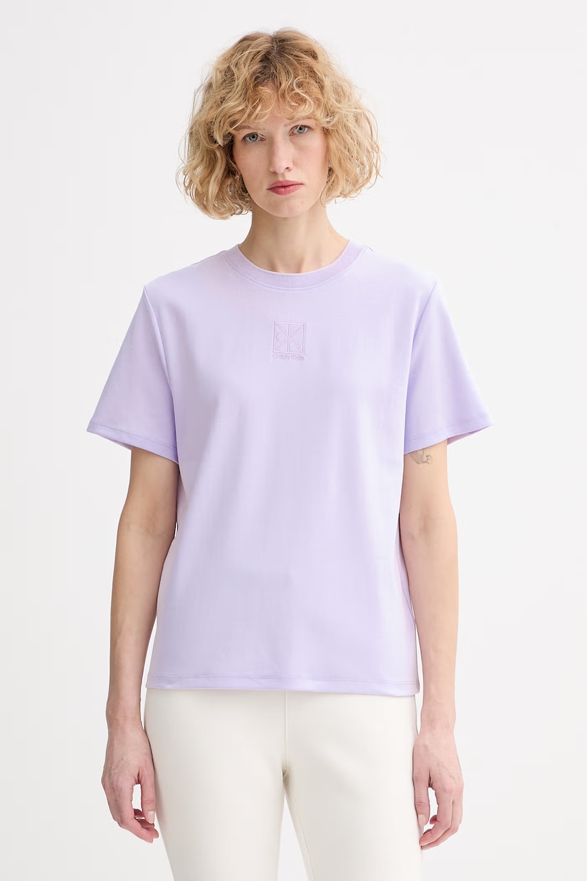 Levně Calvin Klein tričko dámské bavlněné