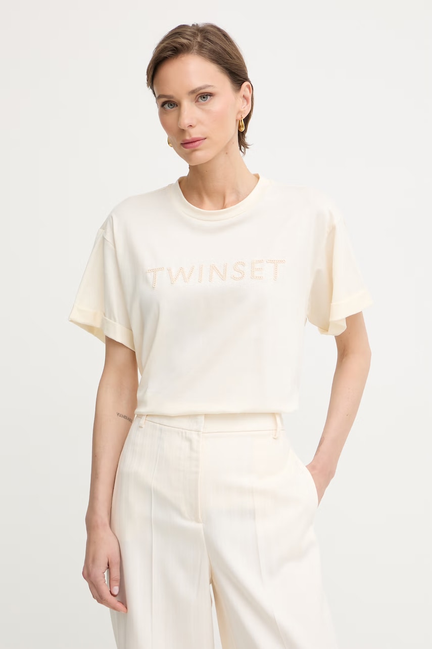 Twinset t-shirt Γυναικείο βαμβακερό