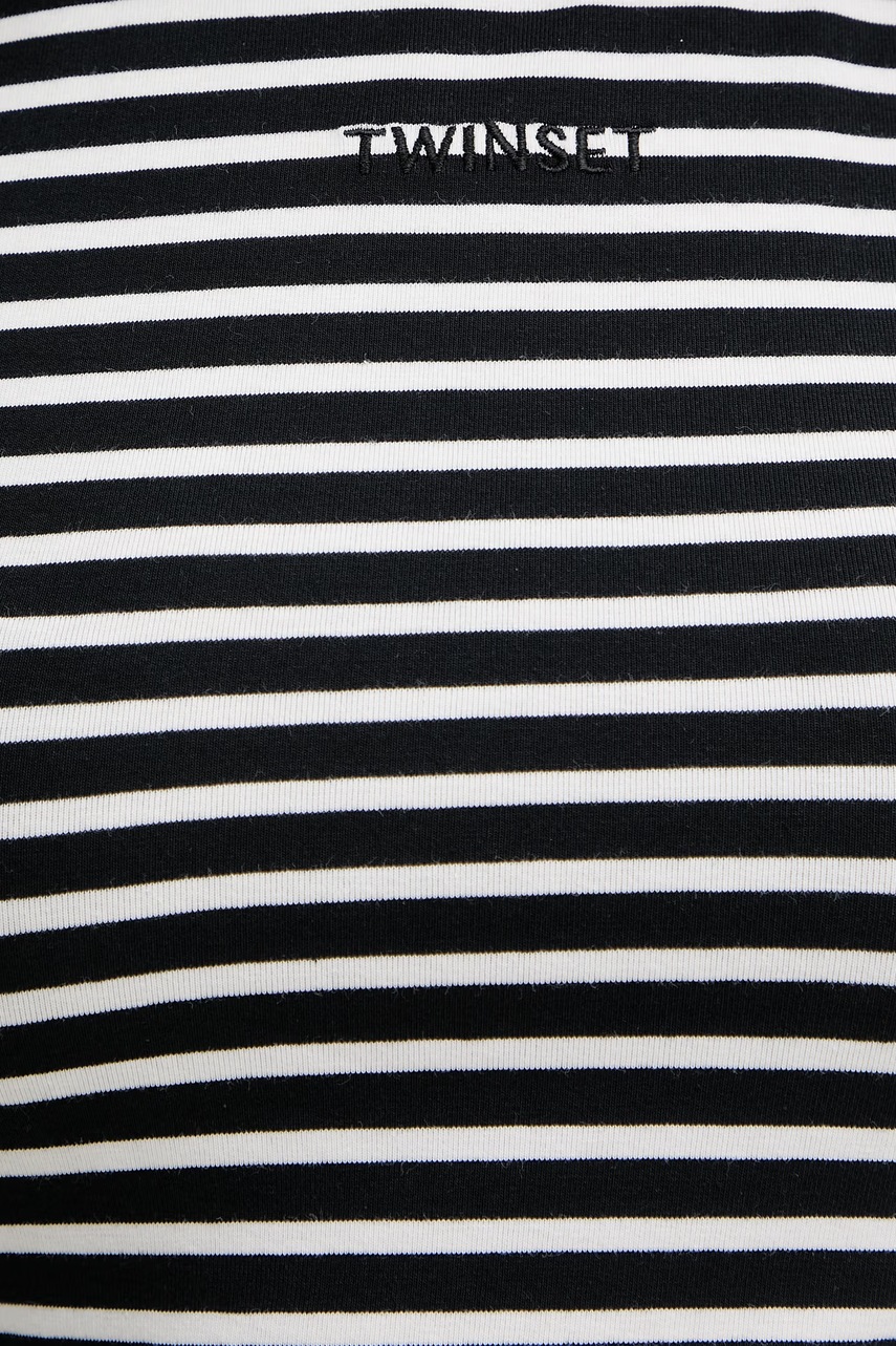 Twinset top dámský bavlněný s elastanem