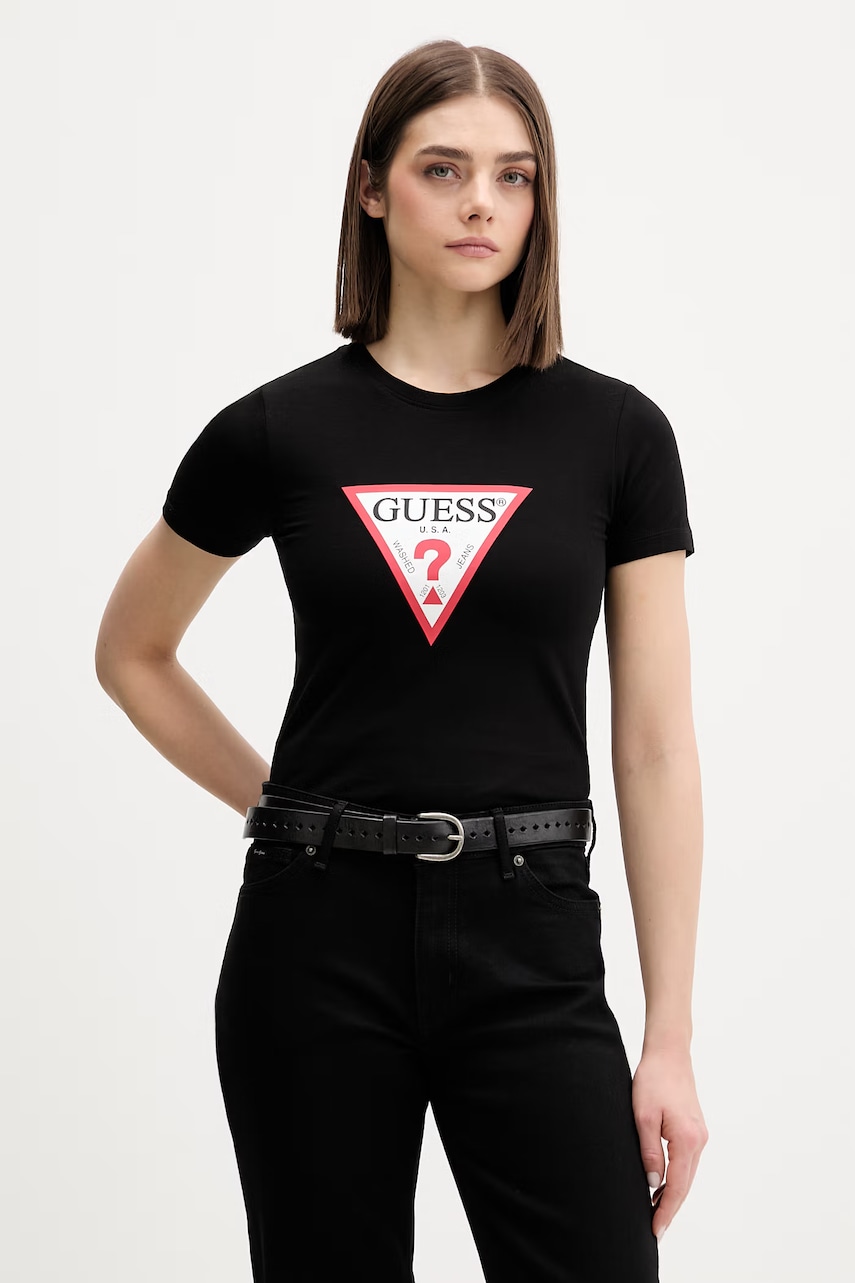 Guess Jeans basic t-shirt γυναικείο