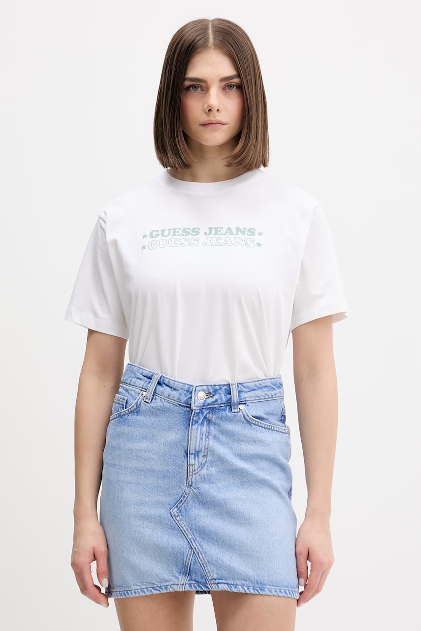 Guess Jeans T-shirt γυναικείο βαμβακερό