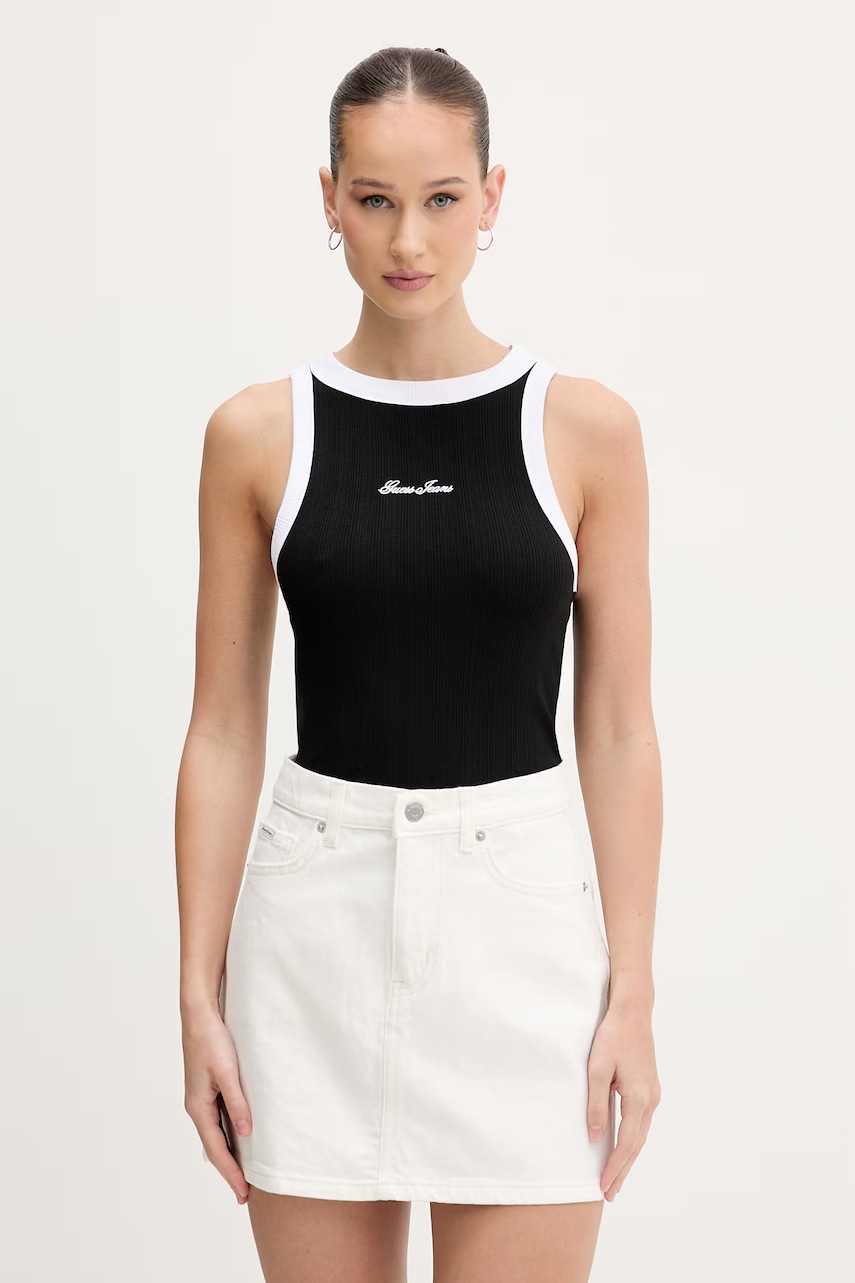 Γυναικείες Αμάνικες Μπλούζες Guess Jeans