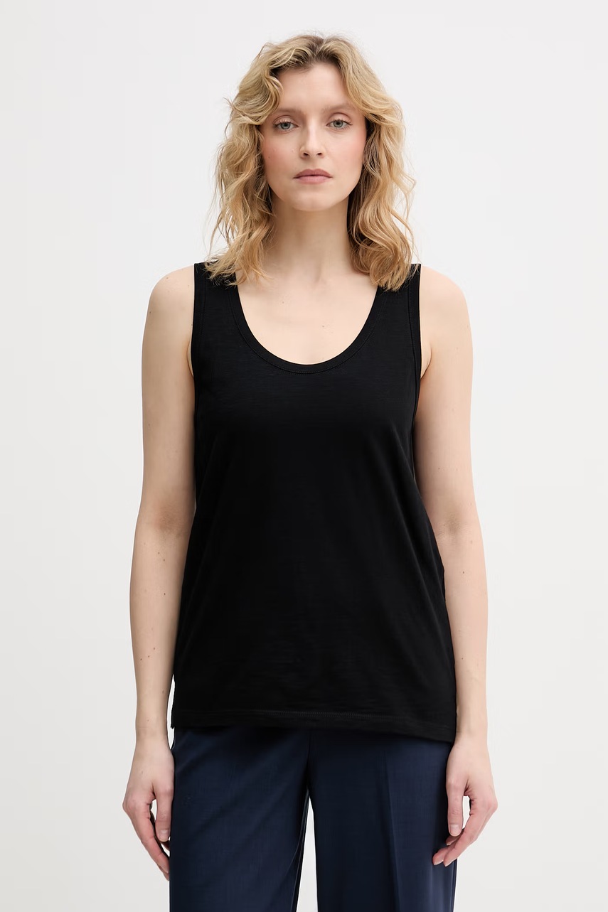 United Colors of Benetton top pentru femei, din bumbac