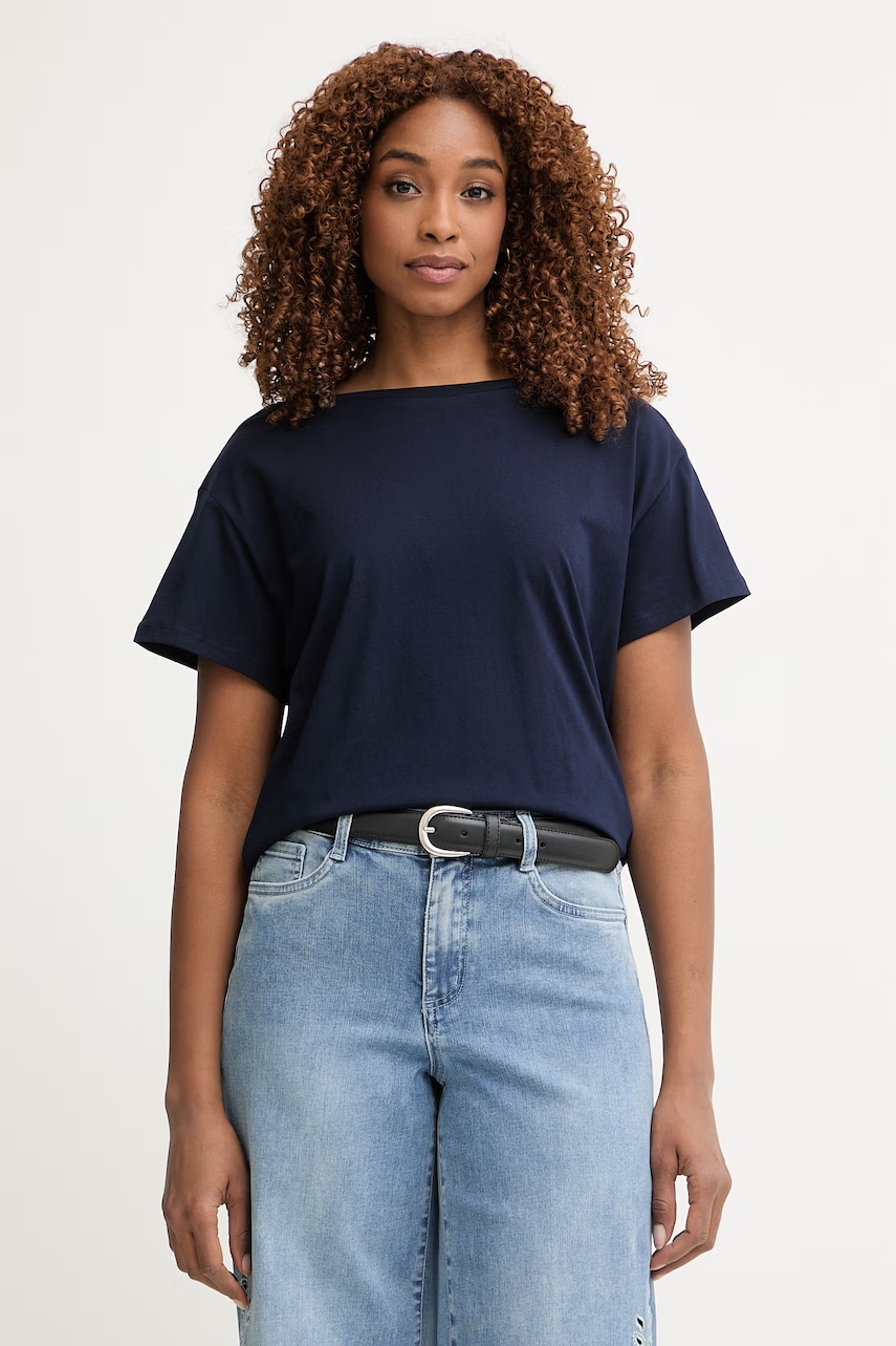 Lacno United Colors of Benetton basic tričko dámske bavlnené