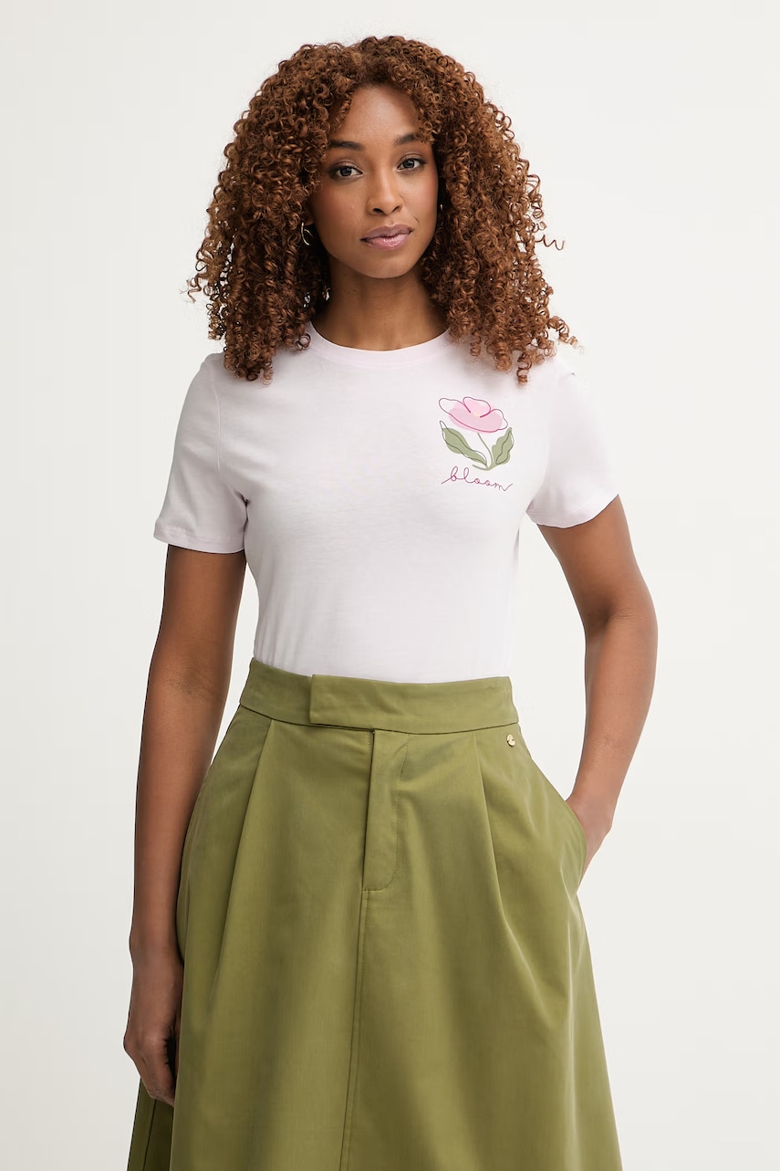United Colors of Benetton t-shirt γυναικείο βαμβακερό