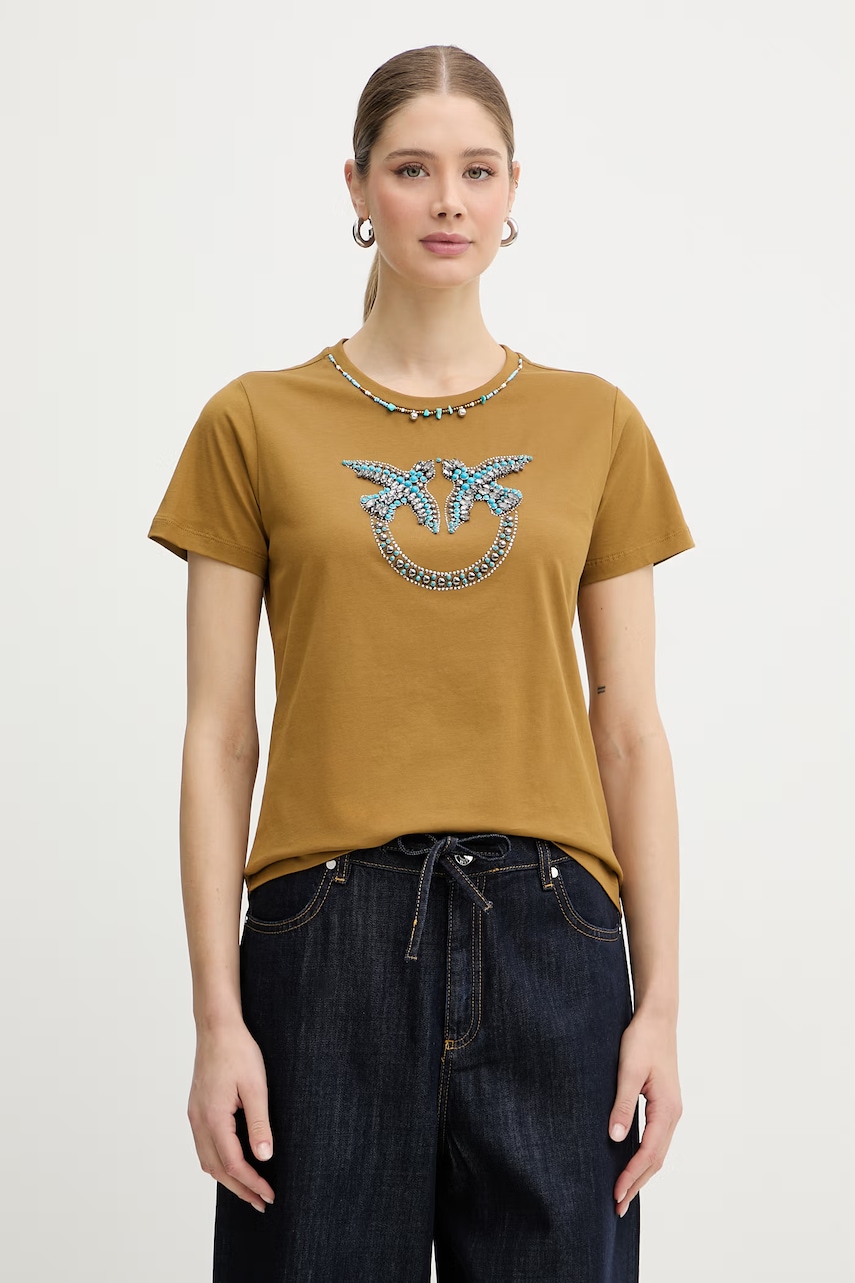 Pinko T-shirt Γυναικείο βαμβακερό