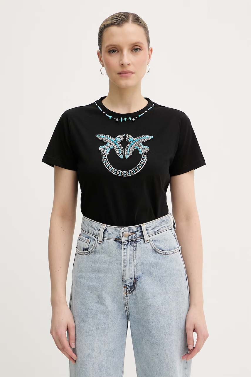 Pinko t-shirt γυναικείο βαμβακερό