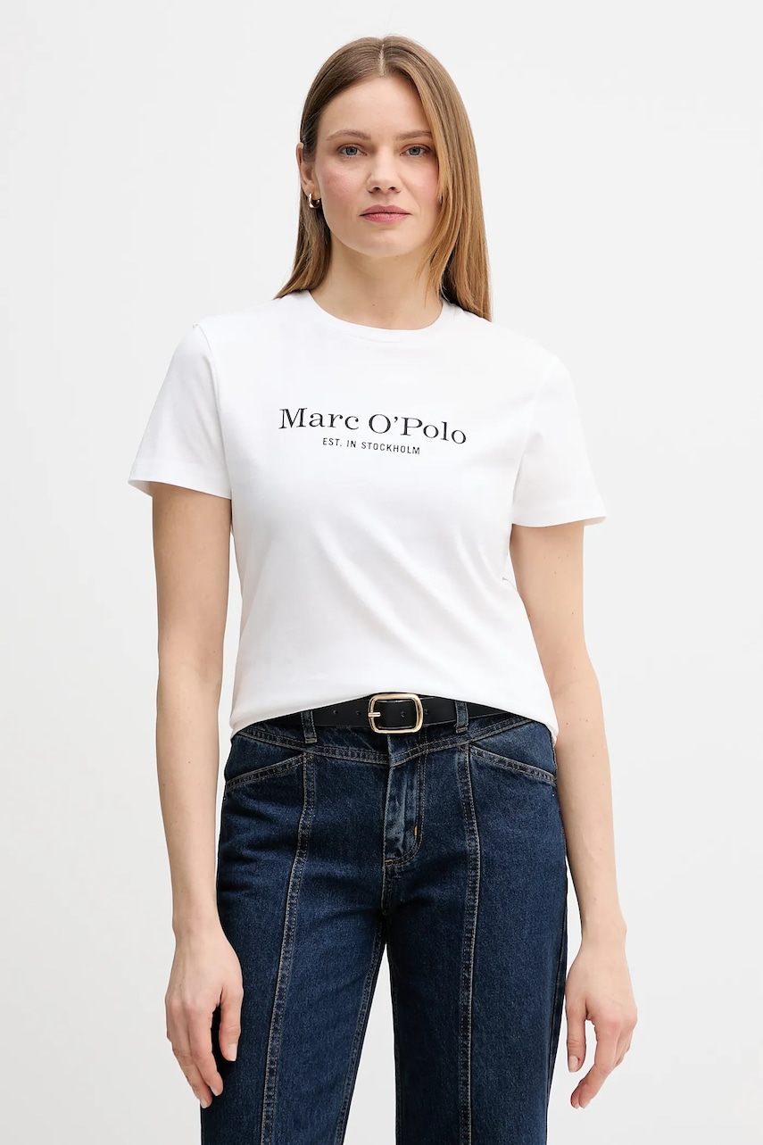 Βαμβακερό μπλουζάκι Marc O'Polo