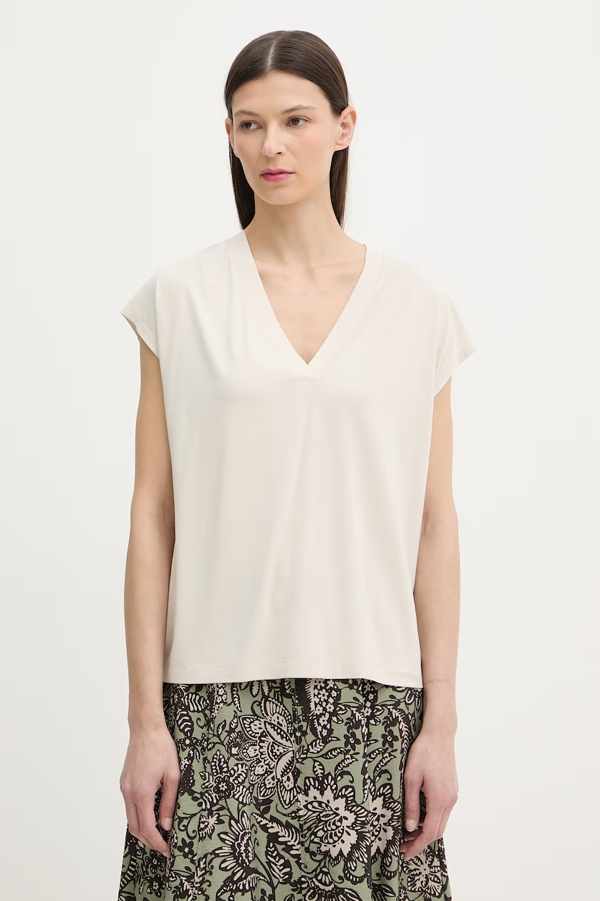 Marc O'Polo tricou basic pentru femei, din bumbac