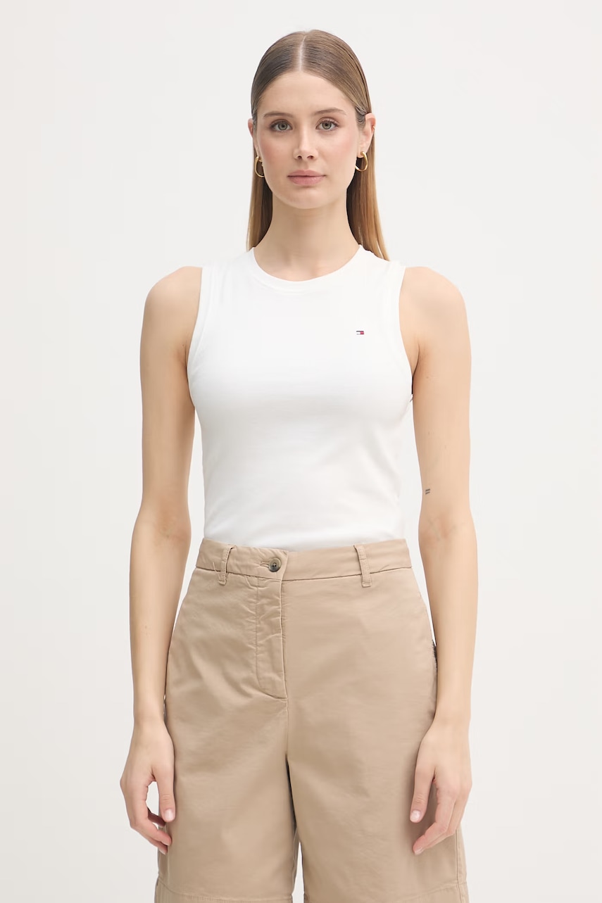 Tommy Hilfiger Τοπ γυναικείο βαμβακερό