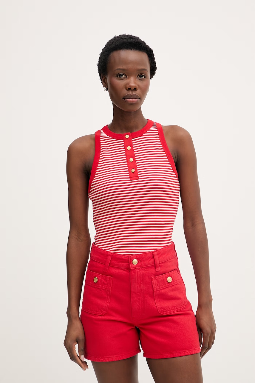 Tommy Hilfiger top femei, din bumbac