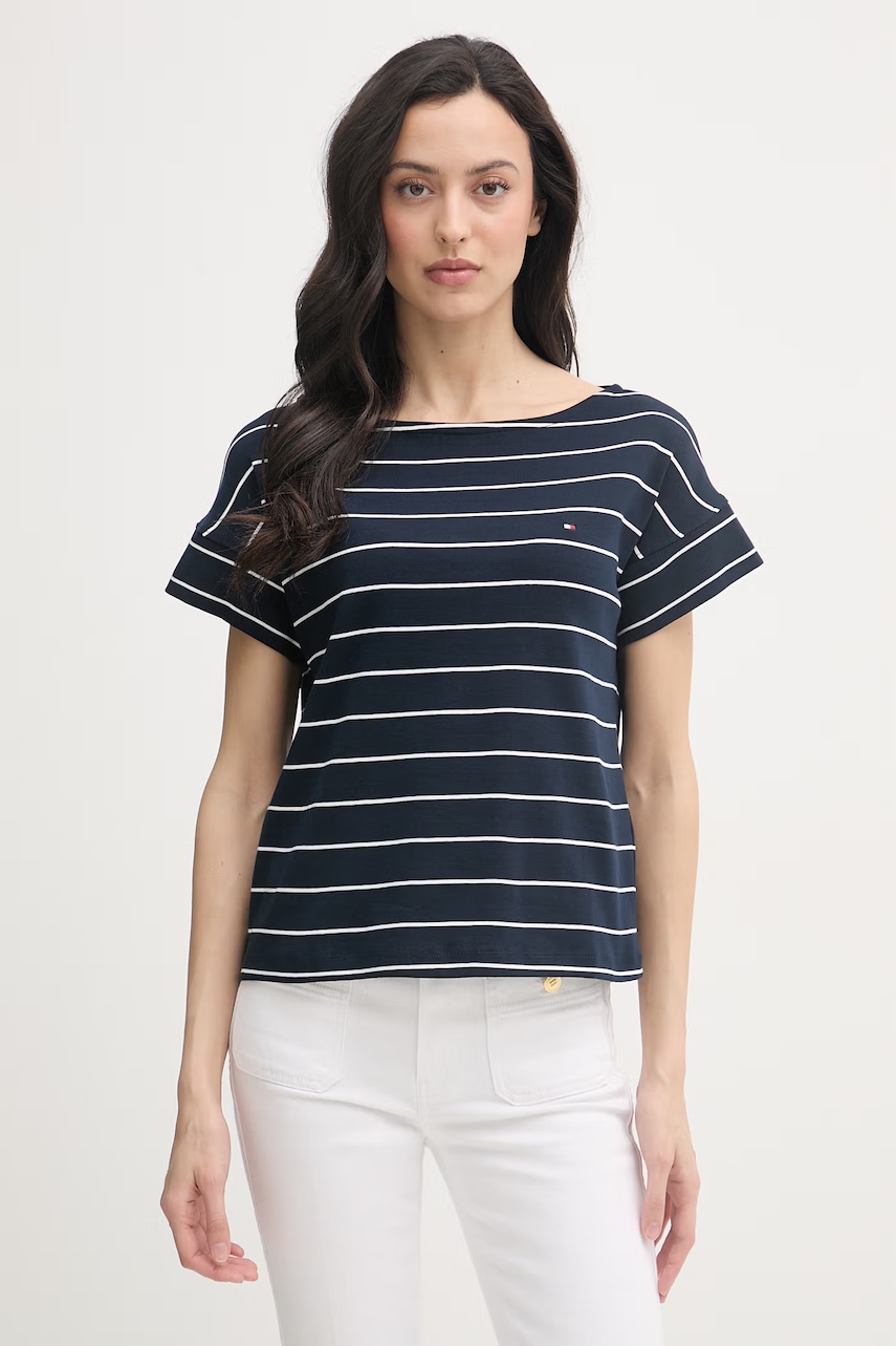 Tommy Hilfiger T-shirt γυναικείο βαμβακερό