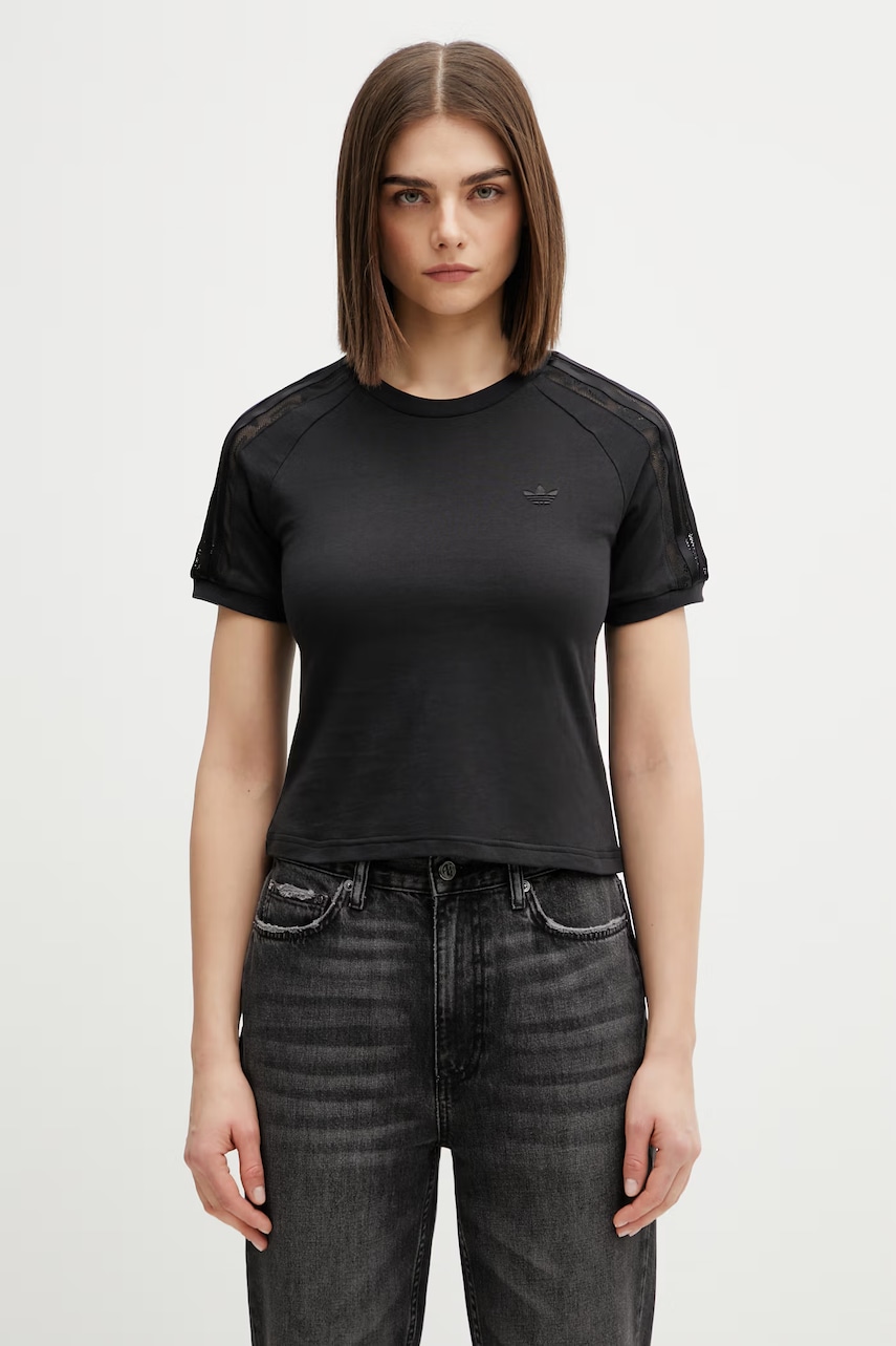 Levně adidas Originals tričko dámské bavlněné LACE CALI T