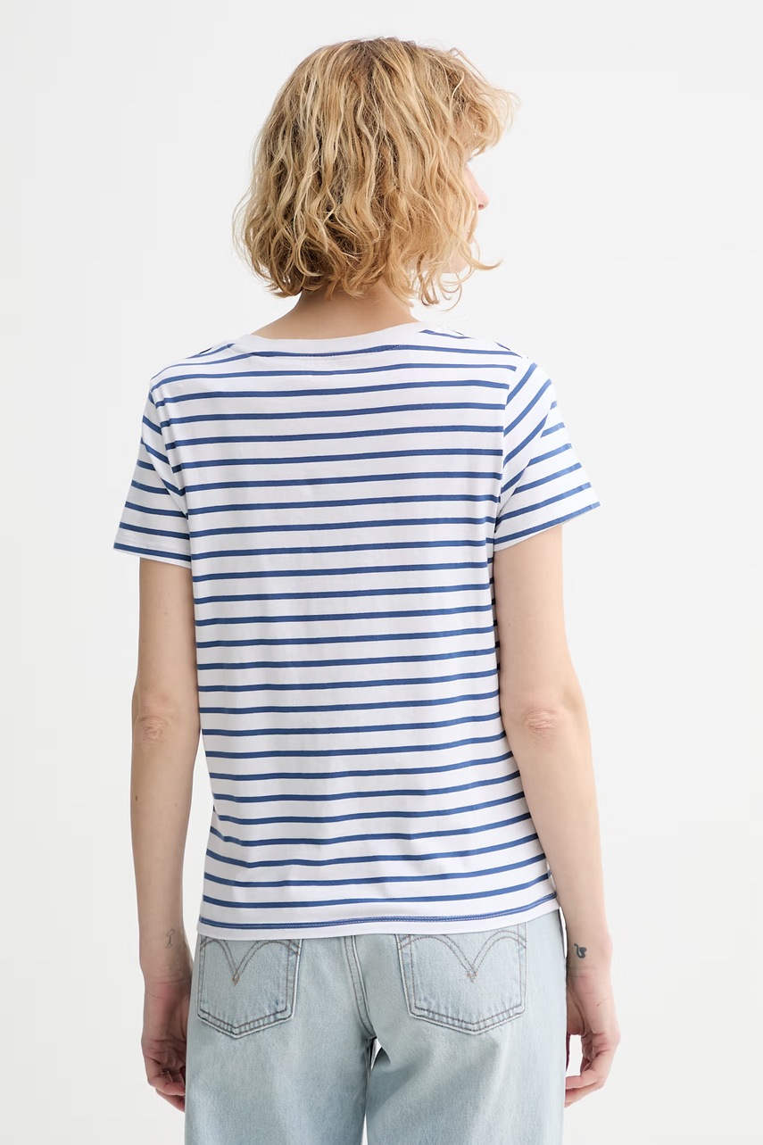 Levi's Bavlnené tričko Levi's PERFECT VNECK (obrázok 3)