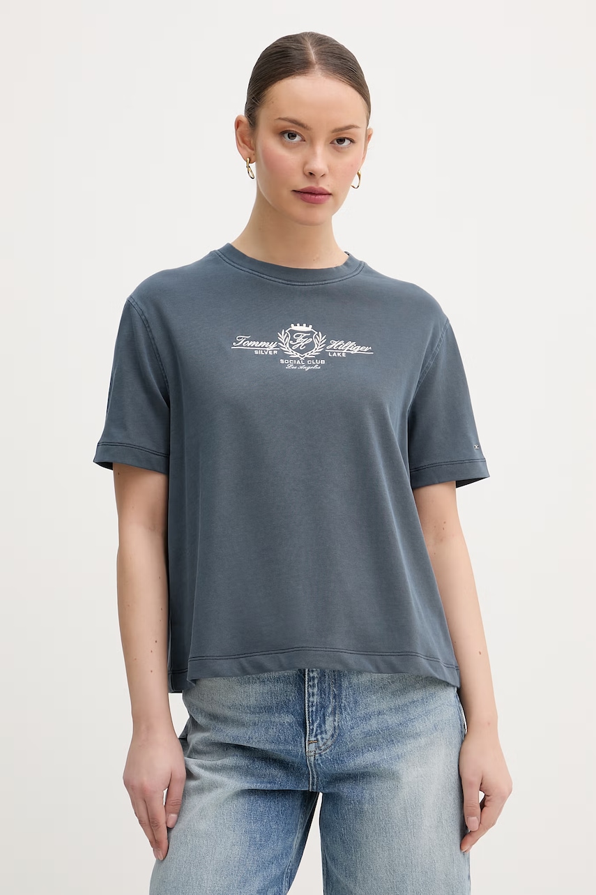 Tommy Hilfiger T-shirt γυναικείο βαμβακερό