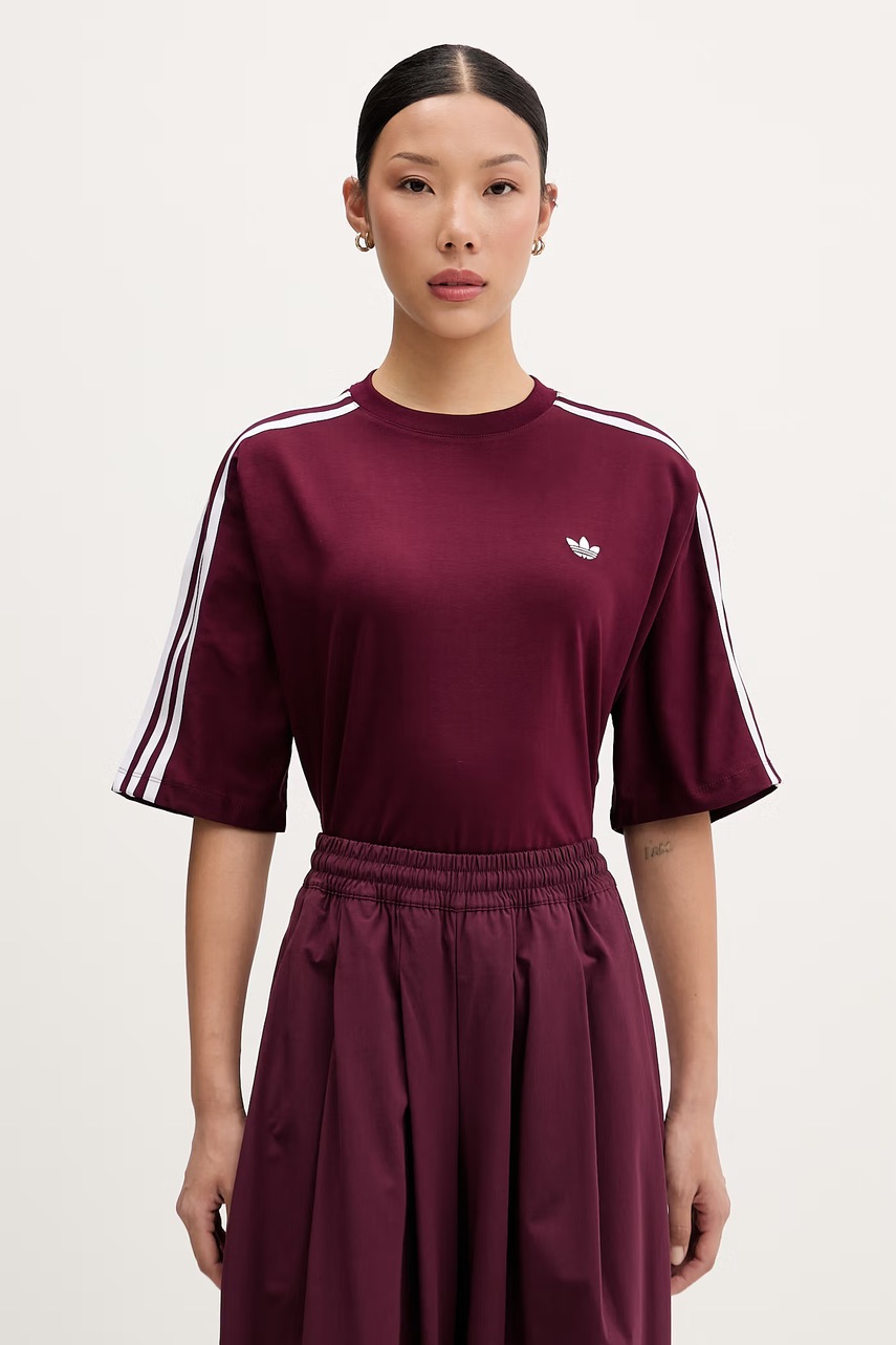 adidas Originals t-shirt γυναικείος βαμβακερός με ελαστάν