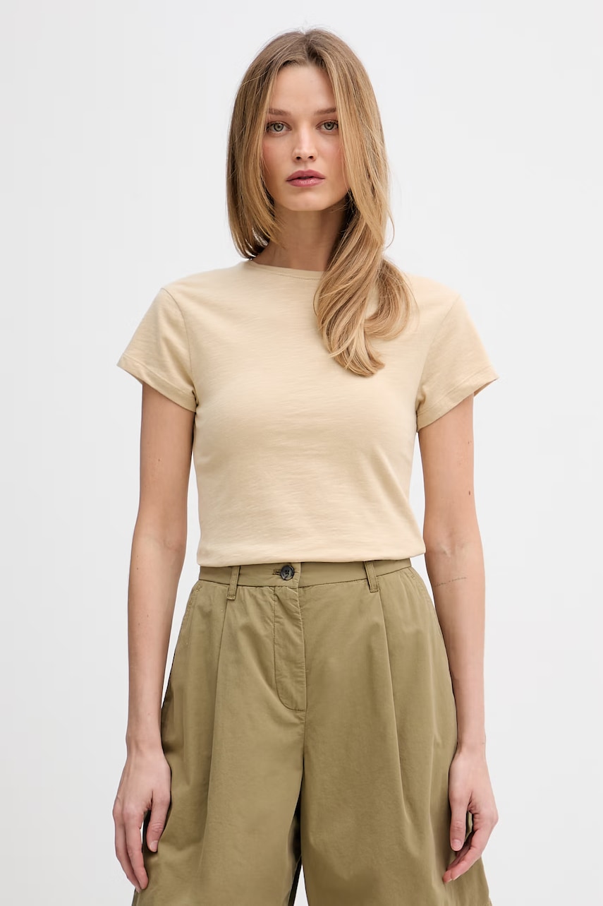 Tommy Hilfiger μπλουζάκι basic γυναικείο βαμβακερό