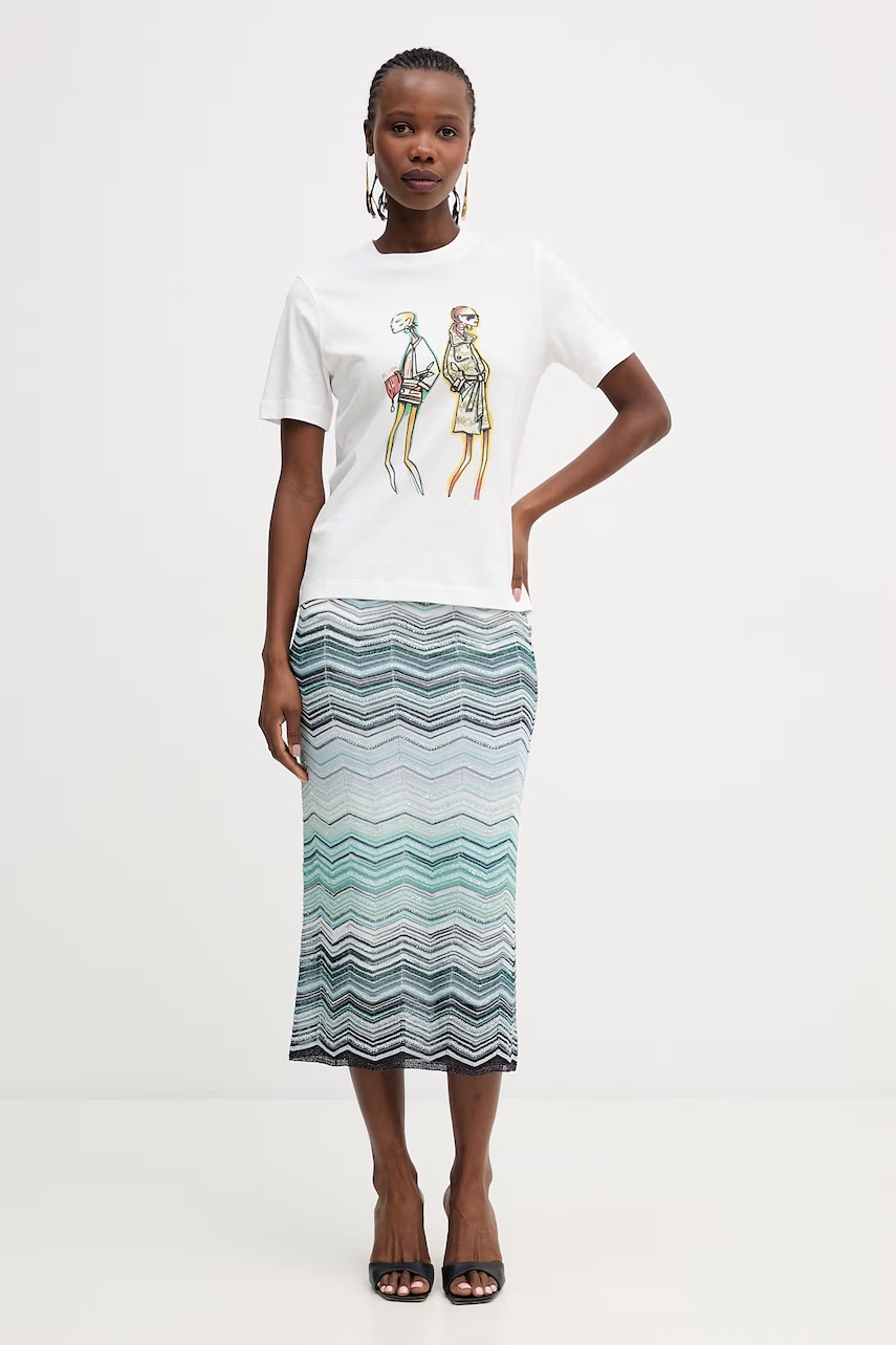 Bavlněné tričko Missoni