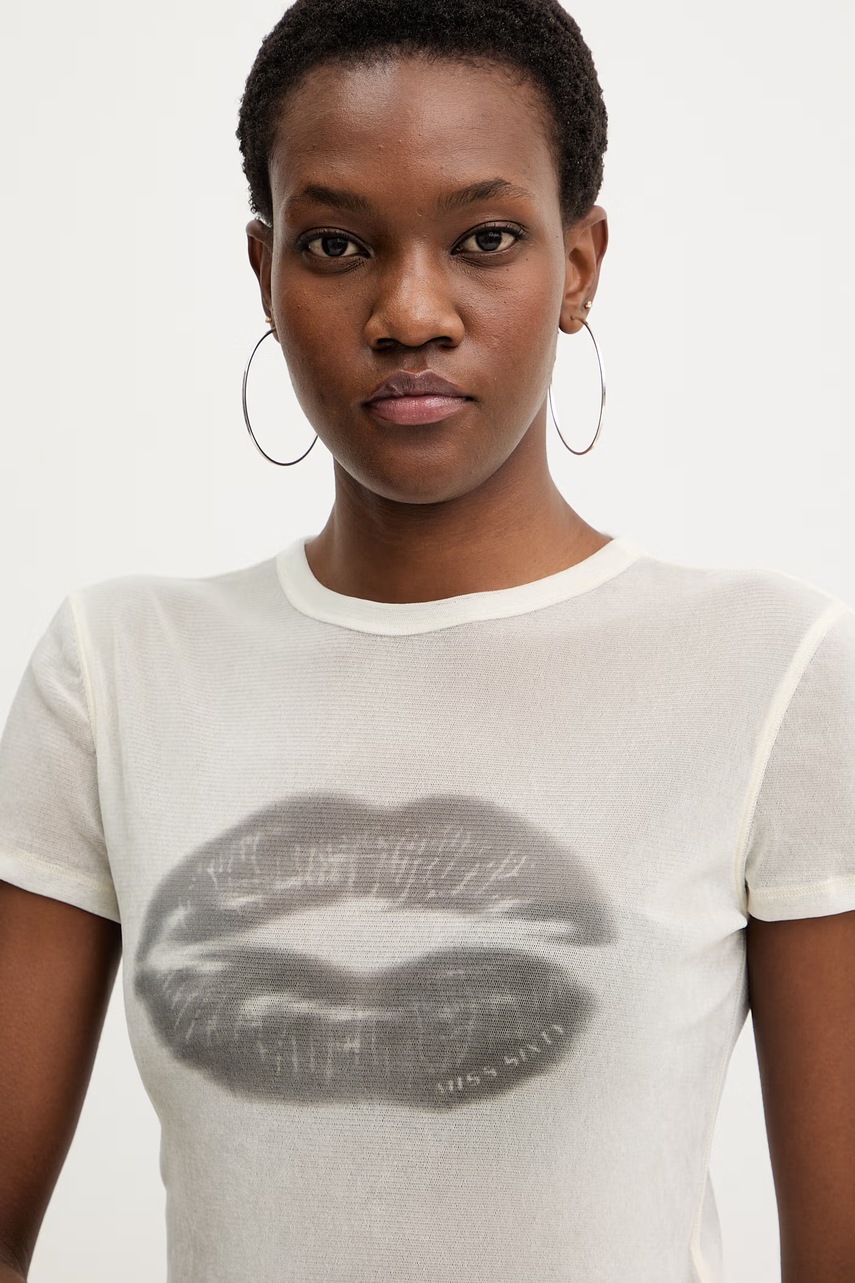 Velurové tričko Miss Sixty