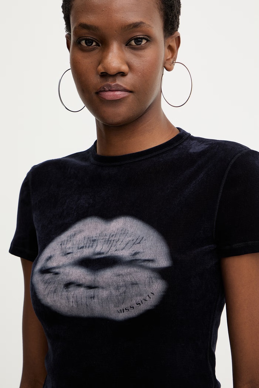 Velurové tričko Miss Sixty (obrázek 4)