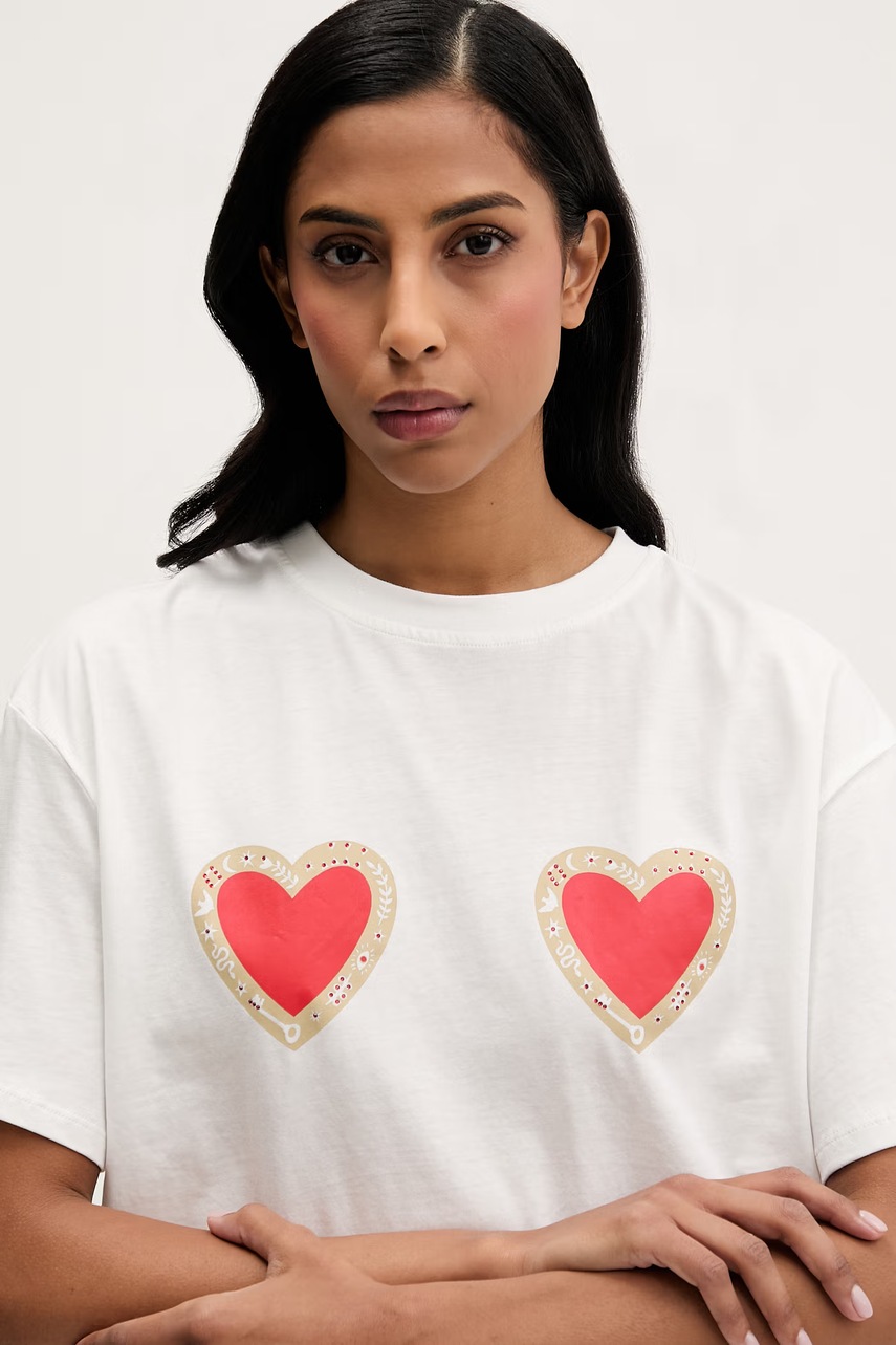 Βαμβακερό μπλουζάκι Never Fully Dressed φωτογραφία