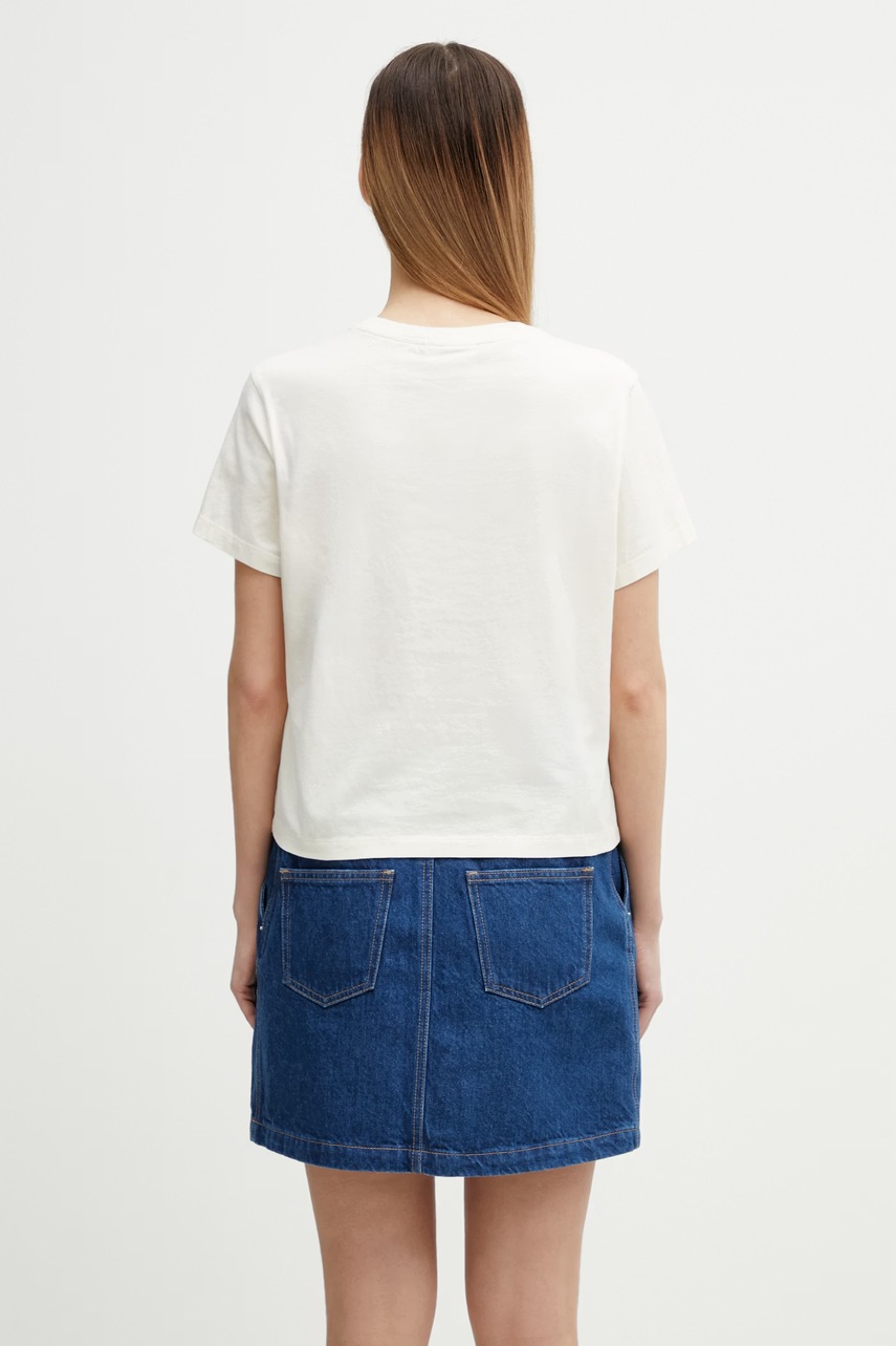 Maison Kitsuné T-shirt bawełniany damski (zdjęcie 3)