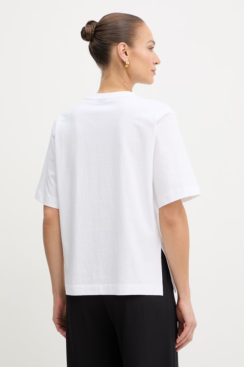 BOSS Orange top na trénink dámský bavlněný (obrázek 3)